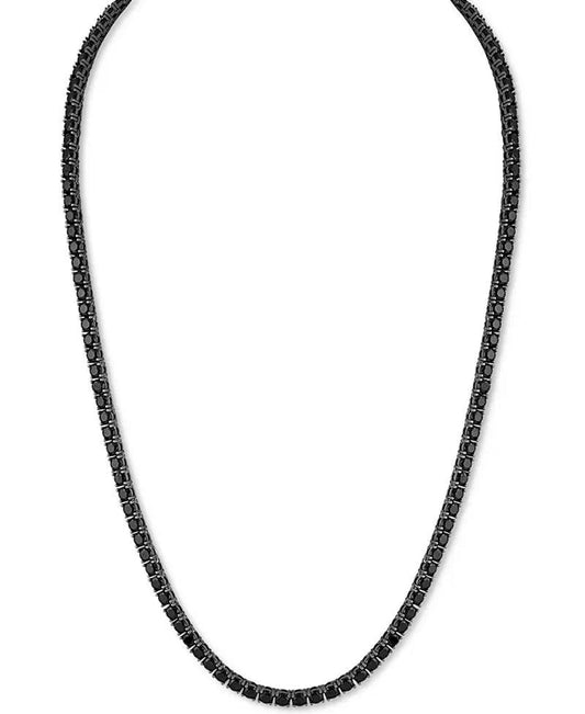 Cubic Zirconia (4Mm) Tennis Necklace 22&quot; (Also in Black Spinel), Created for Macy&#39;S